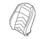 52105A54775 - : Seat Back Cover for BMW: 530i, 530i xDrive, 540i xDrive, 550e xDrive, i5 Image