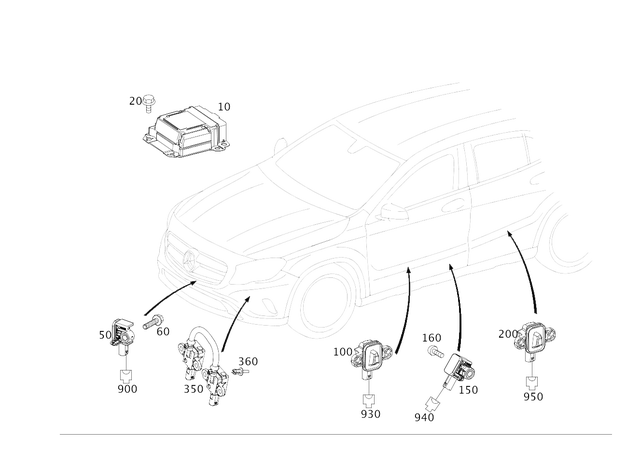 1179009300 - Electrical System: Control Unit for Mercedes-Benz Image image