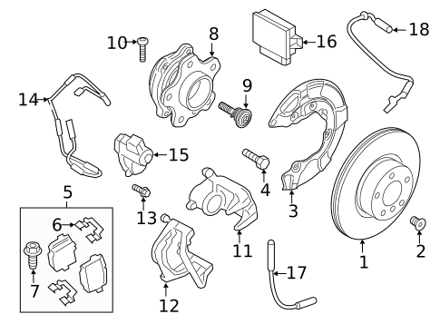 Rear Brakes for 2016 BMW 428i xDrive Gran Coupe #6