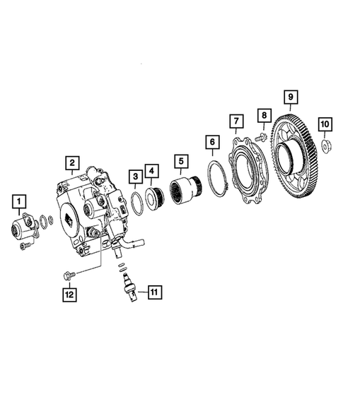 Fuel Pump and Sending Unit for 2012 Jeep Patriot #2
