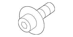 N91262801 - : Radiator Support Panel Bolt for Audi Image