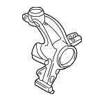 8N0407256E - Suspension: Knuckle for Audi: TT, TT Quattro Image