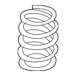 1J0411105CB - Suspension: Coil Spring for Audi: TT, TT Quattro Image