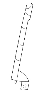 802165MT0A - Body: Rear Guide for Nissan: ARIYA Image