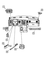 4602351AA - Electrical: Headlamp Switch for Mopar Image