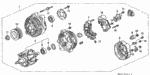31105PR7A01 - Engine: HOLDER ASSY., BRUSH for Acura Image