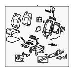 15946788 - Body: Seat Assembly for GMC: Acadia Image
