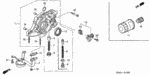 15220PLC000 - Engine: STRAINER, OIL for Honda Image