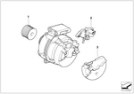 12317531387 - Engine Electrical System: Pulley Alternator for Mini Image