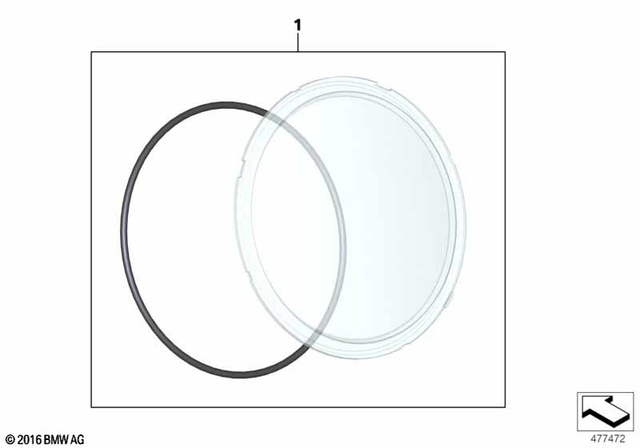 62118568228 - : Repair Kit Instrument Cluster for BMW-Motorrad Image