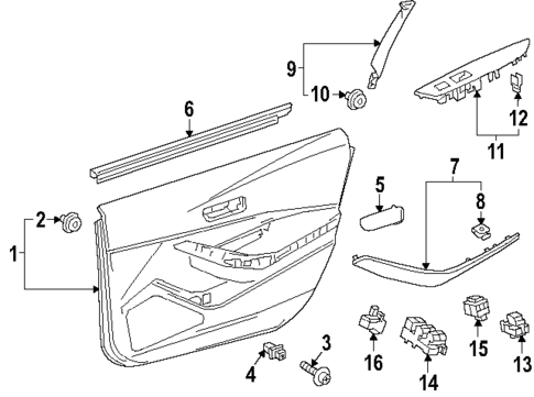 Mirrors for 2025 Toyota Corolla #4