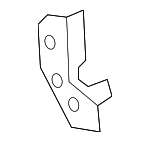 2009-2016 Honda - Bracket L Front Bumper Extension