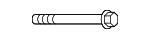 7119909527 - Body: Adapter Front Bolt for BMW: 330e, 330e xDrive, 330i, 330i xDrive, 430i, 430i Gran Coupe, 430i xDrive, 430i xDrive Gran Coupe, i4, M3, M340i, M340i xDrive, M4, M440i, M440i Gran Coupe, M440i xDrive, M440i xDrive Gran Coupe, X3, X5, X7, XM Image