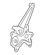 6980333040 - : Window Regulator for Lexus: ES300, ES330 Image