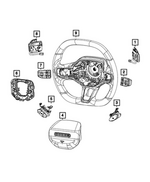 68643822AC - : Speed Control Switch for Dodge: Charger Daytona | Jeep: Cherokee, Wagoneer S Image