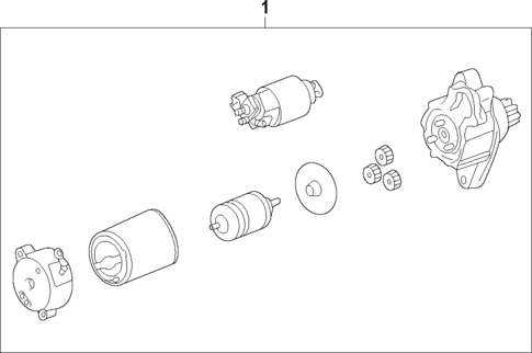 Starter for 2017 Toyota Avalon #0