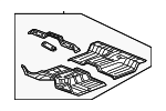 55112473AD - Body: Floor Pan for Mopar Image