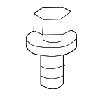 90106TK4A00 - Electrical: Headlamp Assembly Bolt for Acura: RDX, TLX Image