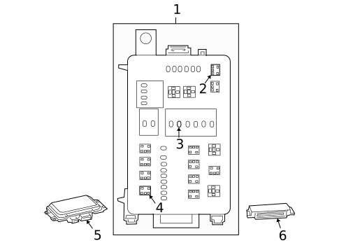 Fuse & Relay for 2005 Chrysler 300 #0