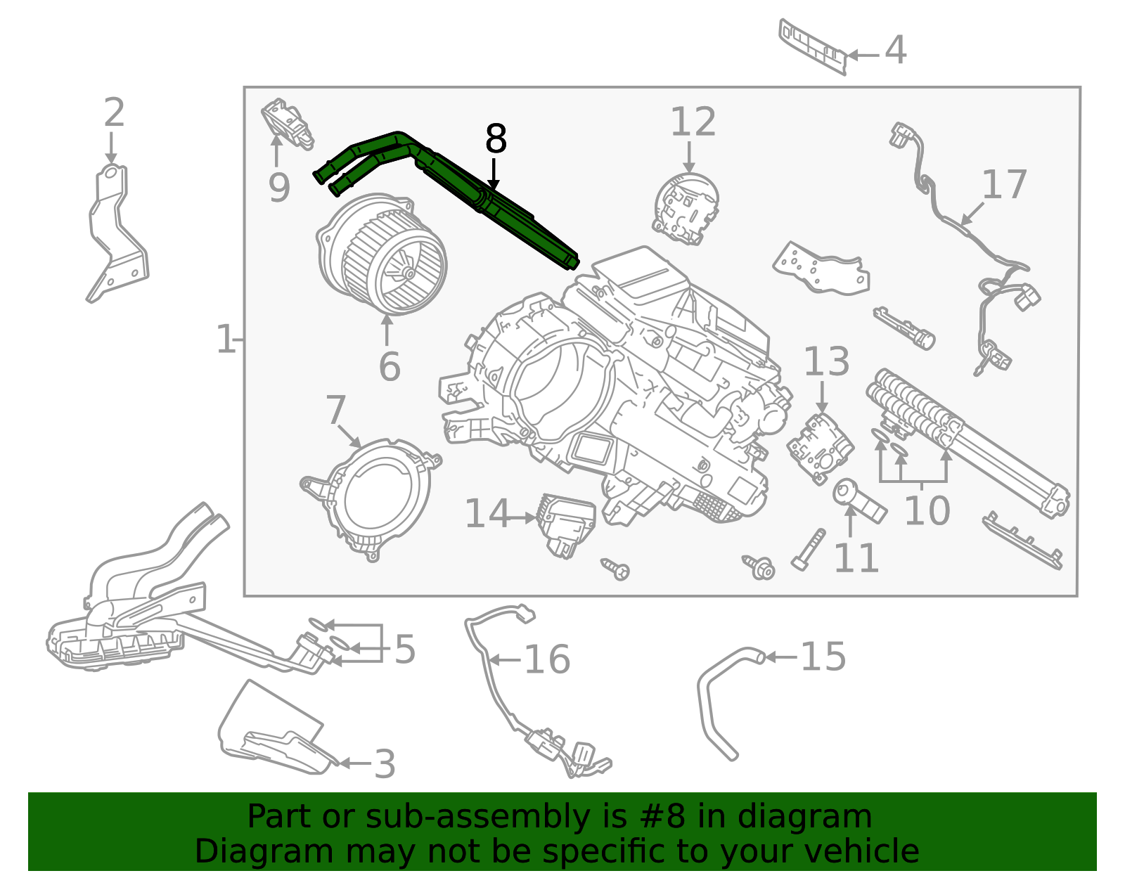 2024-2025 Toyota Land Cruiser Heater Core 87107-60440 | Toyota Parts Center