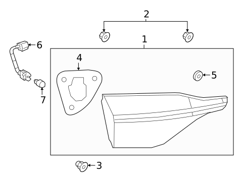 Backup Lamps for 2025 Toyota Corolla #0
