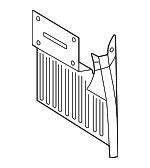 5125152AB - Body: Splash Guard for Dodge: Sprinter 3500 Image