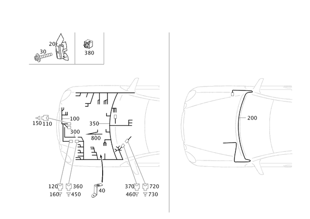 945401200 - Electrical Equipment and Instruments: Plug Housing for Mercedes-Benz Image image