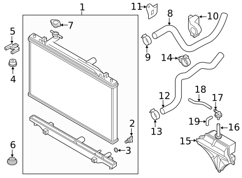 Radiator & Components for 2019 Mazda CX-5 #0