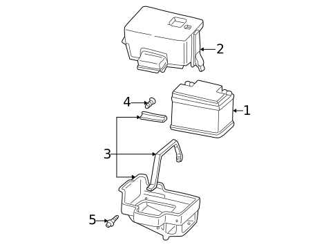 Battery for 2003 Ford Focus #0