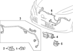 32130T20A01 - : Harness for Honda: Civic Image