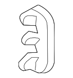 971661W000 - HVAC: Evaporator Core Cap for Kia: Rio Image