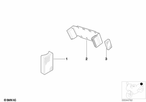Turn Signals, Front for 2000 BMW-Motorrad R 1150 R #1