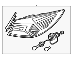 92401F2610 - : Tail Lamp Assembly for Hyundai Image
