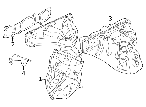 Exhaust Manifolds for 2026 Nissan Kicks #0