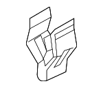 J00164345 - Body: Switch Panel Clip for Mazda: 3, 5, 6, 626, CX-3, CX-30, CX-5, CX-50, CX-7, CX-70, CX-9, CX-90, Miata, Millenia, MPV, MX-30 EV, Protege, Protege5 Image