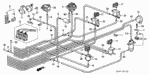 17205PC6000 - Electrical/Exhaust/Heater/Fuel: CLAMP, TUBE (7.5X2) for Acura Image
