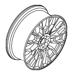 36115A130F3 - : 2022 BMW i4 - Wheel, Alloy for BMW: i4 Image