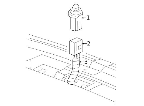 Daytime Running Lamp Components for 2001 Chevrolet Monte Carlo #0