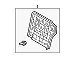 718820T010A1 - Body: Seat Back Panel for Toyota Image