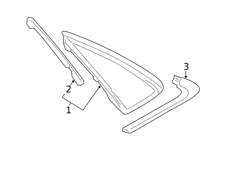 Glass & Hardware for 2017 Audi S8 #0