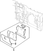 5EB70LAZ - Body: Glove Box Assembly for Jeep: Cherokee Image