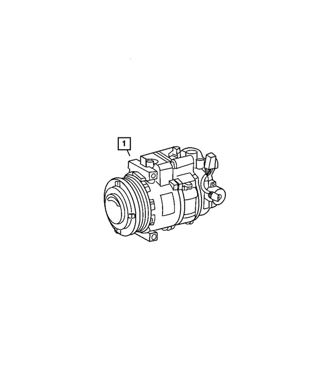 5097010AA - : Air Conditioning Compressor for Mopar Image
