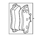 5018942AA - Brakes: Brake Pads for Mopar Image