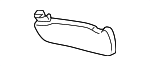 7431004030B0 - Body: Sun Visor for Toyota Image
