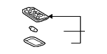 8124002030B0 - Body: Dome Lamp Assembly for Toyota: Tacoma, Tundra Image