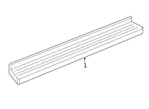 Running Board for 2003 Dodge Ram 3500 #1