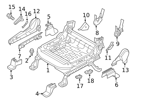 Tracks & Components for 2025 Mitsubishi Outlander Sport #0