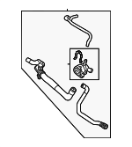 5WA122101AP - Cooling System: Upper Hose for Volkswagen Image