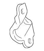 MR403773 - Suspension: Stabilizer Bar Bracket for Mitsubishi: Lancer, Outlander Image