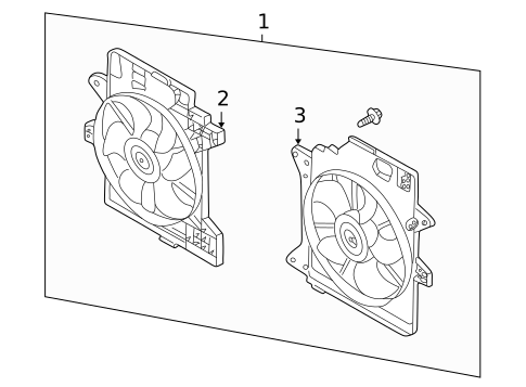 Cooling Fan for 2002 Mazda Tribute #0